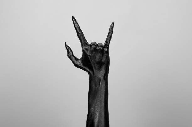 istock Black hand of death 1053485674