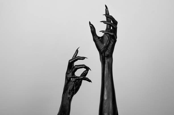istock Black hand of death 1053485804