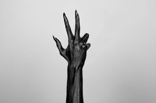 istock Black hand of death 1053486050