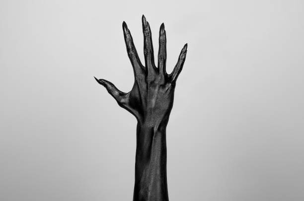 istock Black hand of death 1053487082