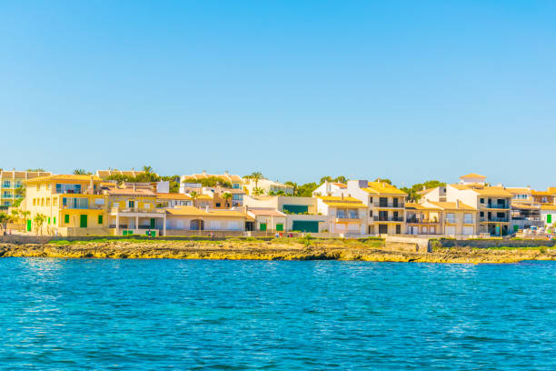 Seaside of Can Picafort at Mallorca, Spain