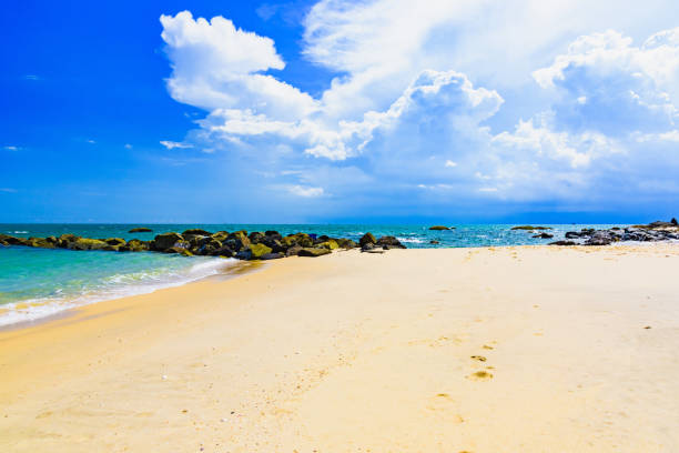 istock sea beach pure sand 1053502644