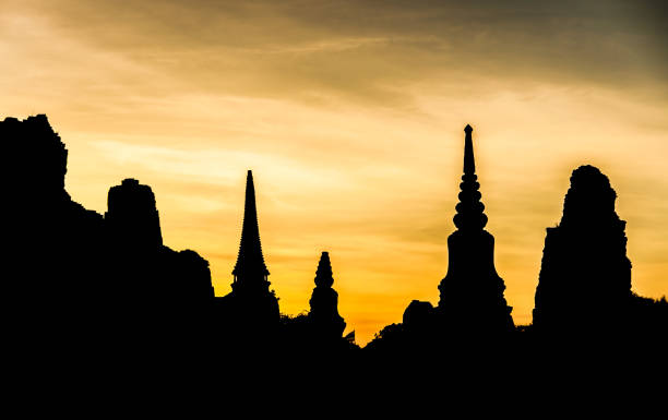 istock Silhouette of Thai Ruins 1053503534