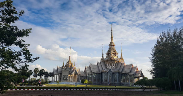 istock Large temple of Buddhism. 1053504636