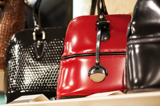 istock Bags on the store shelf 1053504840