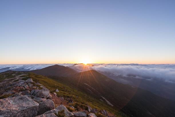 istock Sunrise Mt.Kinpu in Japan 1053516570