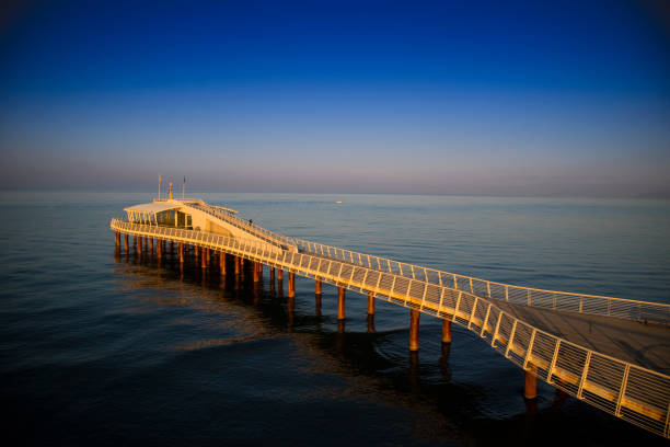 istock View on the pier of Camaiore 1053519236
