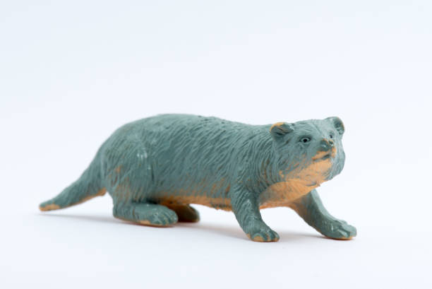 istock River Otter toy model isolated on white background 1053521212