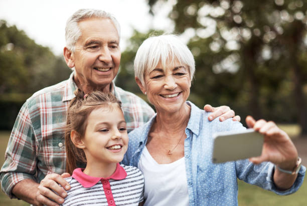 istock Grandkids keep the heart young 1053521848