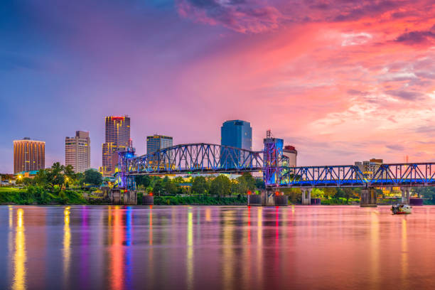 istock Little Rock, Arkansas, USA Skyline 1053525428