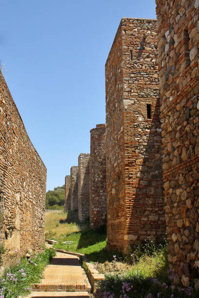 istock Walls of gibralfaro castle, Granada 1053526290