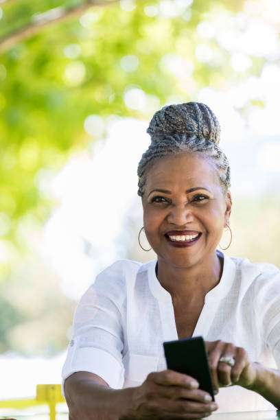 istock Confident African American senior woman 1053526412