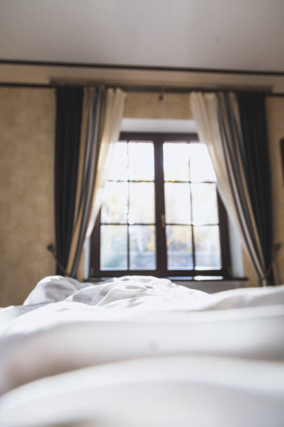 istock Autumn morning in bedroom 1053538660