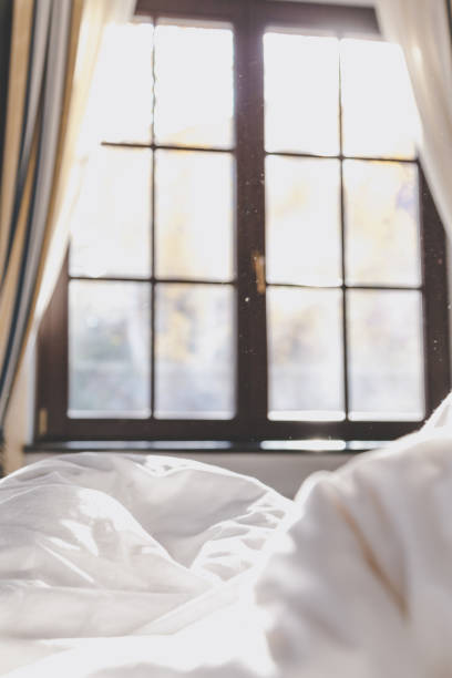 istock Autumn morning in bedroom 1053540968