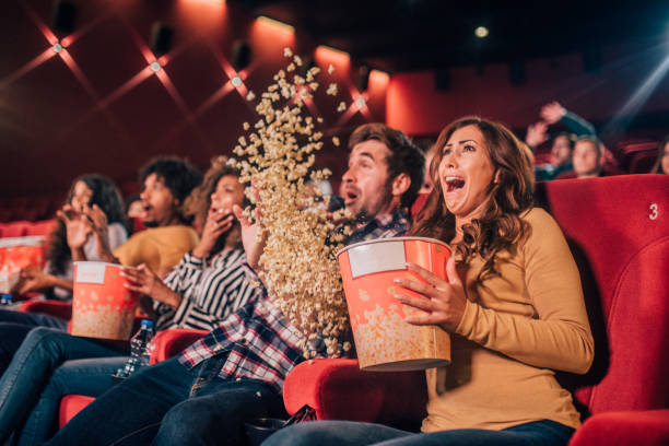 istock Terrified young people in the cinema 1053542520