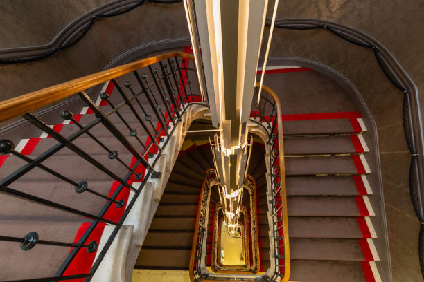istock interior staircase of a hotel in Grenoble 1053559430
