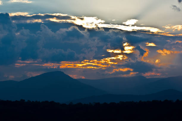 Hiking along the Appalachian Trail south is Shenandoah