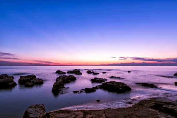 istock Adriatic sea at sunset in Croatia 1053565202