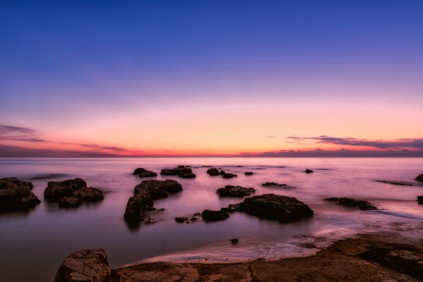 istock Adriatic sea at sunset in Croatia 1053565208