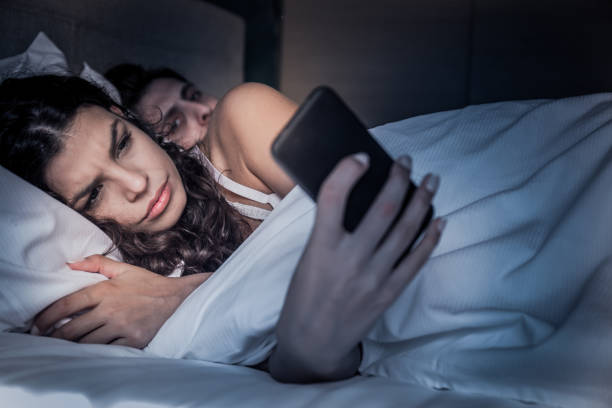 Girlfriend Phone Bed Stock Photos, Pictures & Royalty-Free Images Girlfriend Phone Bed Stock Photos, Pictures & Royalty-Free Images
