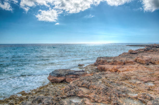 istock Ragged coast of Mallorca at Cap de Ses Salines 1053577492