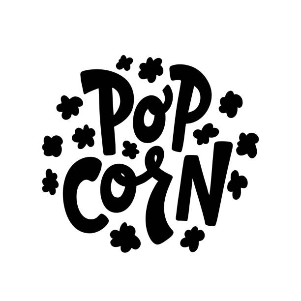Rotulo Pop Corn Popcorn Logo Design