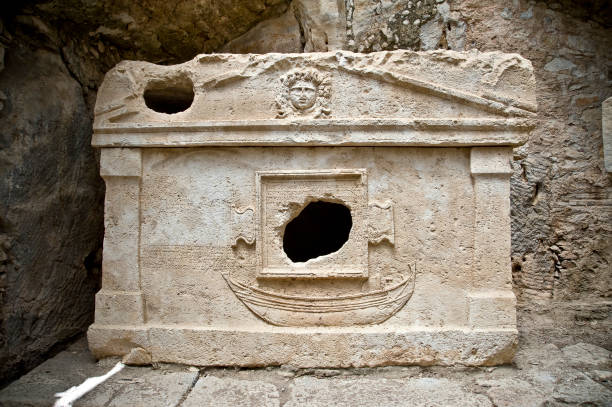 Ancient Sarcophagus, Olympos, Antalya, Turkey
