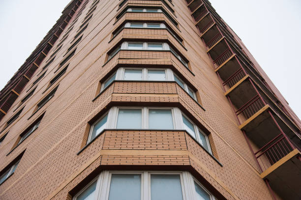 istock Brand new apartment building 1053595468