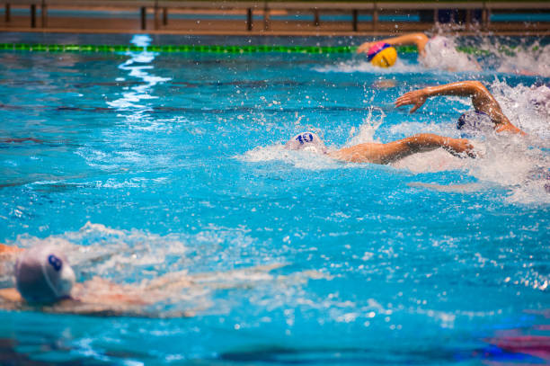 istock Water polo players 1053597094