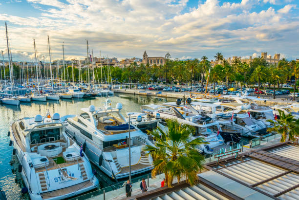 Port in Palma de Mallorca, Spain