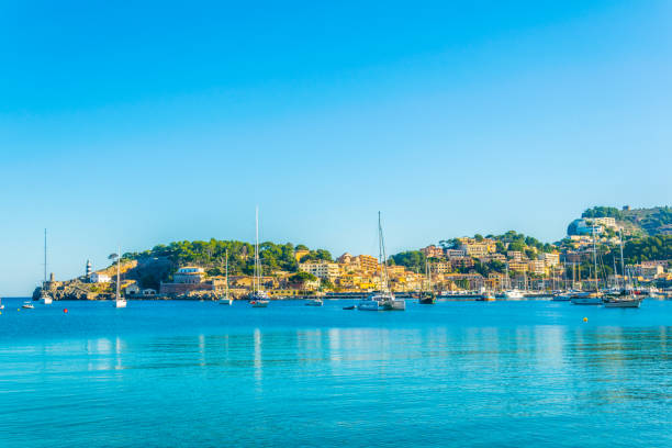 istock Port de Soller at Mallorca, Spain 1053608598