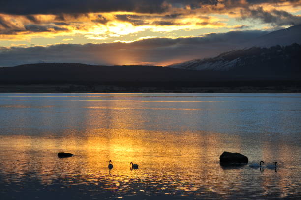 istock Sunset in Patagonia. 1053610744