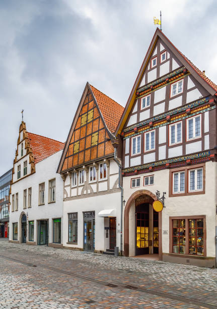 istock Street in Lemgo, Germany 1053610882