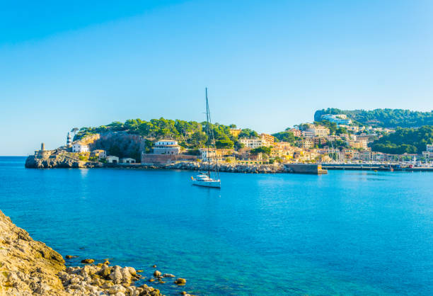 istock Port de Soller at Mallorca, Spain 1053611754
