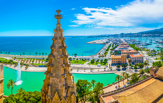 Parc de la Mar at Palma de Mallorca, Spain