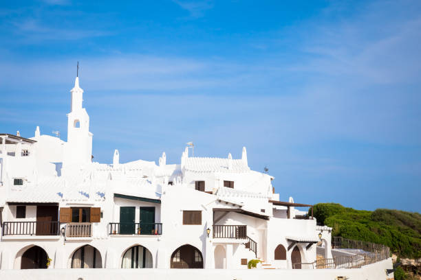 Traditional village in Menorca, Spain