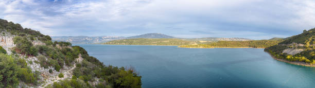 istock Lake Sainte-Croix, France. 1053623046