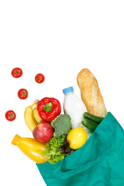 istock Purchase food purchases fruits and vegetables portrait format copyspace 1053636852