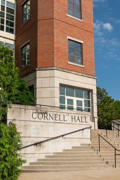 Cornell Hall at the University of Missouri COLUMBIA, MO/USA - JUNE 9 , 2018: Cornell Hall on the campus of the University of Missouri. university of missouri columbia stock pictures, royalty-free photos & images