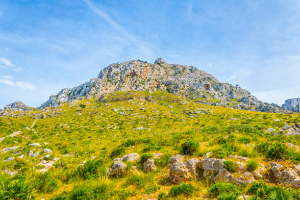 istock Mountain peaks at the Parque Natural de Levante 1053640432