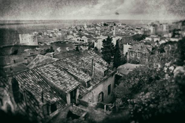 istock Old nostalgic photo of Croatia. 1053661242