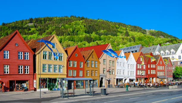 Bergen stock photo