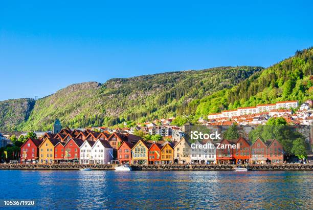 Bergen Stock Photo - Download Image Now - Bergen - Norway, Norway, Mountain
