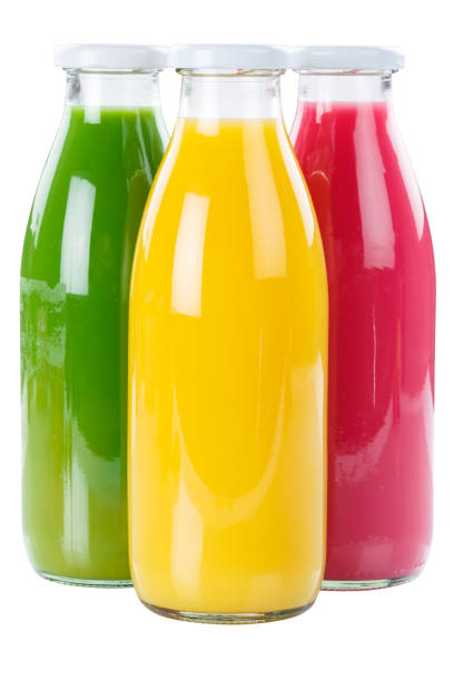 istock Juice smoothie orange fruit fruits smoothies in bottle isolated 1053690054