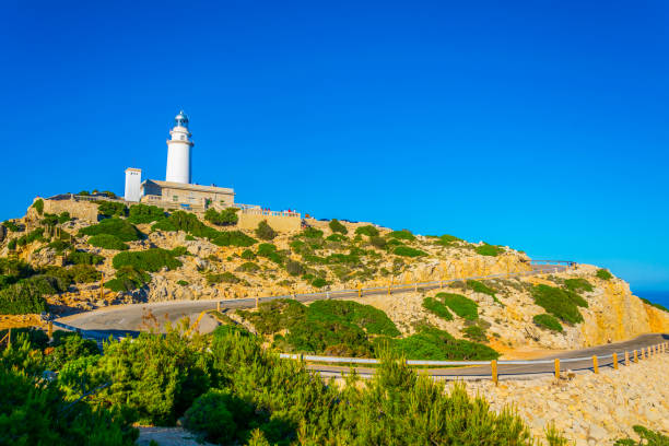 Far Formentor lighthouse at Mallorca, Spain