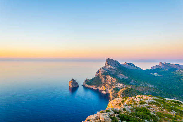 istock Es Colomer islet near cap formentor at Mallorca, Spain 1053697436