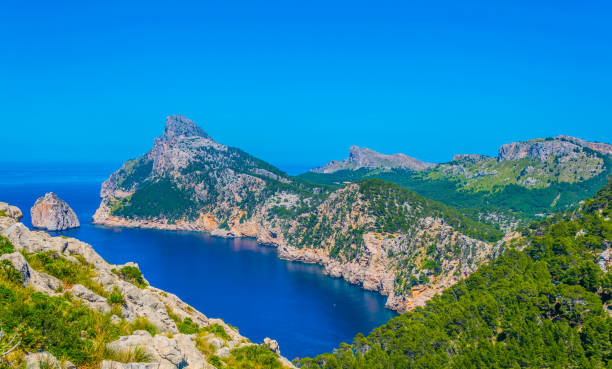 istock Es Colomer islet near cap formentor at Mallorca, Spain 1053698704