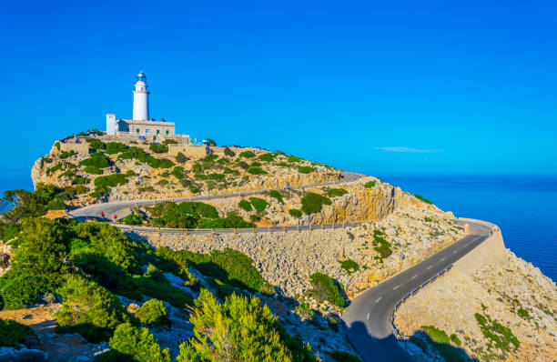 istock Far Formentor lighthouse at Mallorca, Spain 1053698764