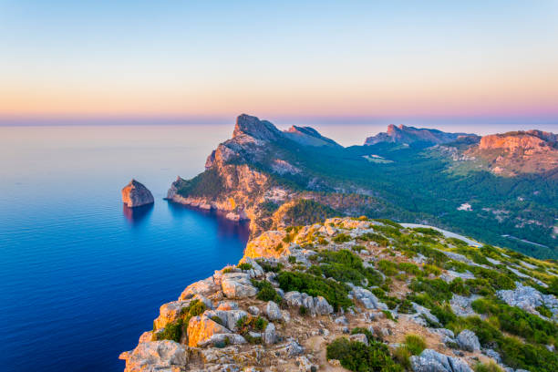 istock Es Colomer islet near cap formentor at Mallorca, Spain 1053699994