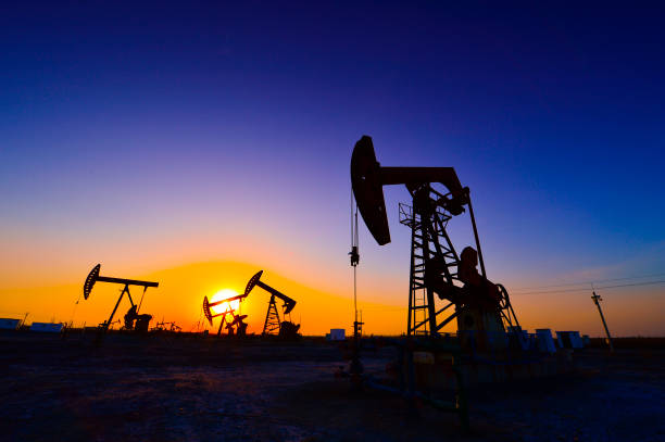 istock The oil pump 1053706506